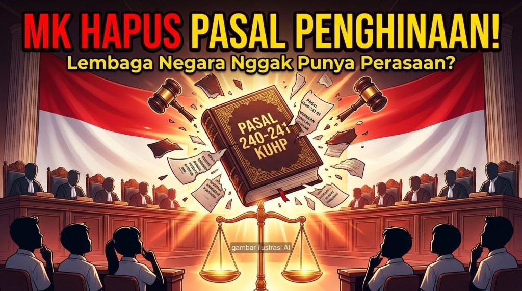 MK HAPUS PASAL PENGHINAAN PEMERINTAH! Kritik Warga Jadi Lebih&nbsp;Bebas?